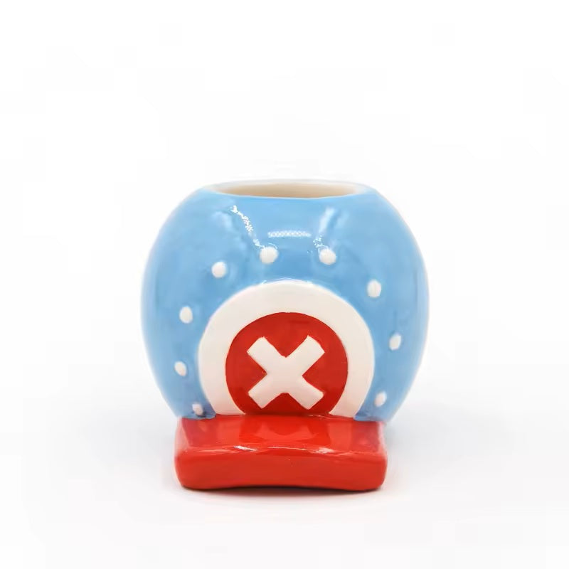 Taza sombrero de Chopper azul One Piece